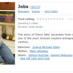 JOBS ภาพยนตร์ขีวประวัติของ Steve Jobs เตรียมฉายจริงเดือนเมษายนนี้