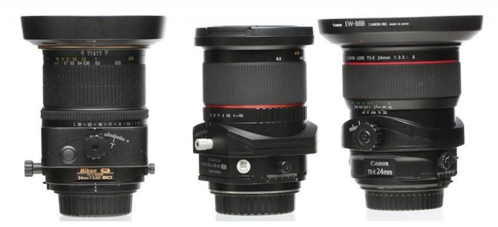 เลนส์ Tilt-Shift สามค่าย ที่มีตัวแทนจำหน่ายในบ้านเรา